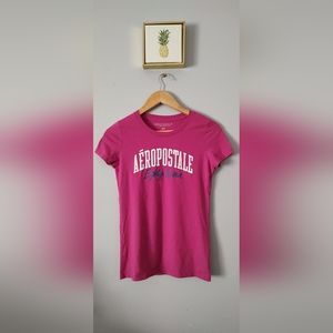 Aeropostale  Shirt Girl Color Pink Size M  Casual Brand New Without Tags